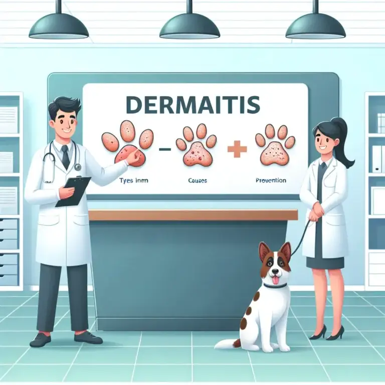 dermatite em cães – tipos, causas e prevenção
