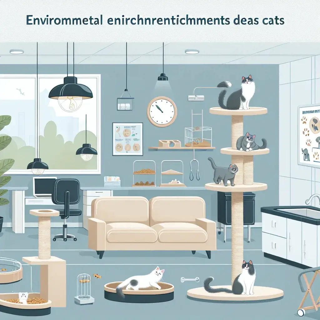 enriquecimento ambiental para gatos – ideias práticas